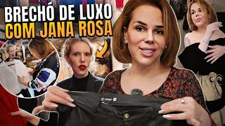 FUI AO BRECHÓ PELA PRIMEIRA VEZ 👗💰 feat. Jana Rosa