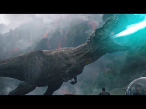 Jurassic Park Dinosaurs with Atomic Breath...