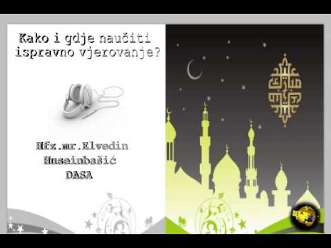 Kako i gdje naučiti ispravno vjerovanje?