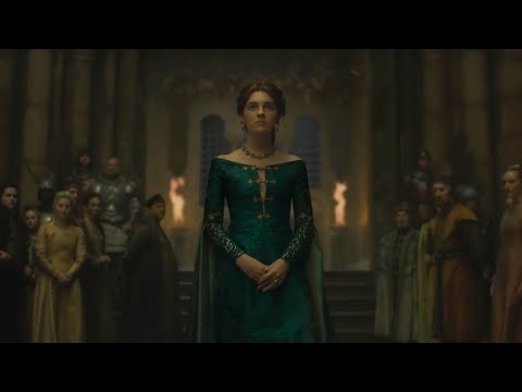 House of the Dragon OST - Queen Alicent's Entrance | The Green Dress (Soundtrack)