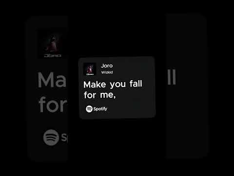 Wizkid - Joro (speed up)  #speedup #speedupsongs #songs #tiktokviralsong #lyrics #wizkid #joro