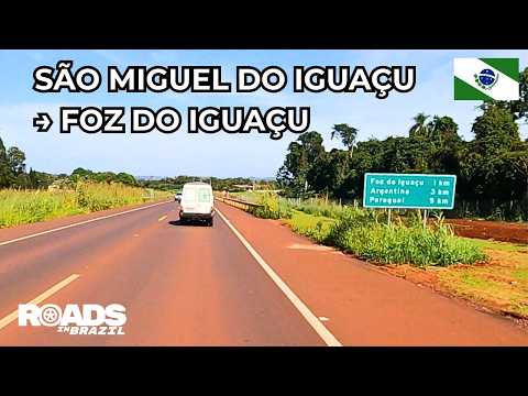 São Miguel do Iguaçu a Foz do Iguaçu via Santa Terezinha | POV Dashcam Drive