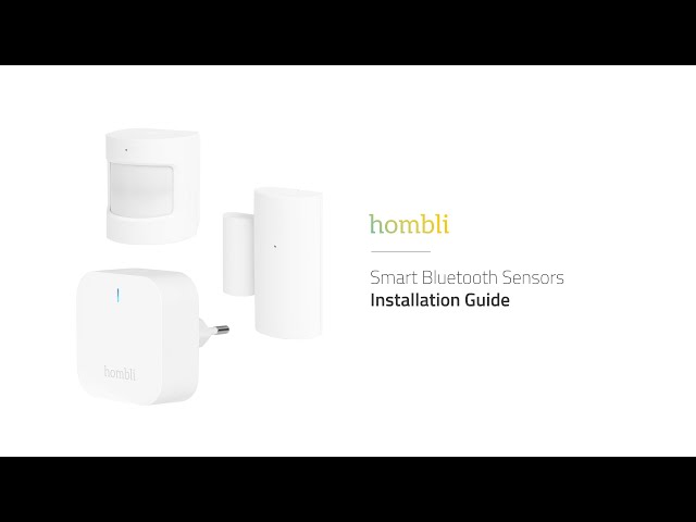 Video Teaser für How to set up your Hombli Smart Sensors