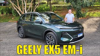 Geely EX5 EM-i - Híbrido plug-in melhor que Haval 