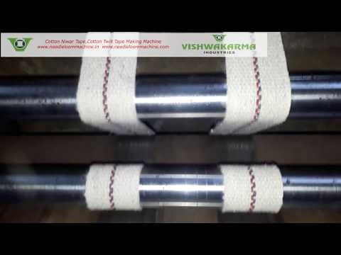 Cotton niwar tape making process