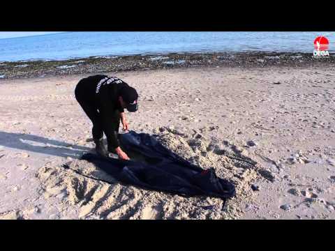 JENZI 2015 - DEGA Beach Camo, Aufbau in 2 Minuten