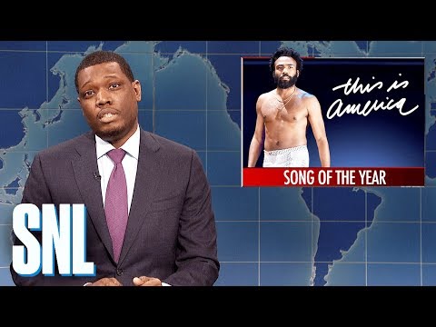 Weekend Update: This Is America Wins Song of the Year - SNL