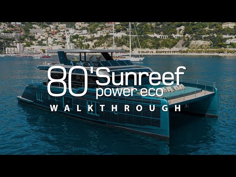 80 Sunreef Power Eco Mattea: Luxury Electric Yacht