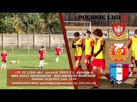 LIVE: MKS ZNICZ PRUSZKÓW - BKS NAPRZÓD BRWINÓW 2007