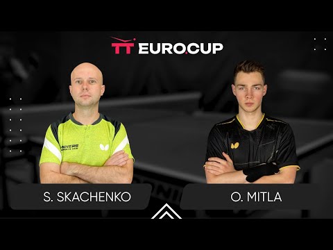 19:00 Serhii Skachenko - Oleksii Mitla 09.01.2025 TT Euro.Cup Ukraine Master. TABLE 4