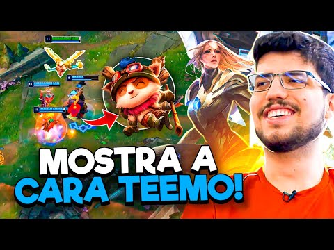 ACHOU QUE IA SE ESCONDER DE MIM, TEEMO? KAYLE TOP NO DUO COM BRUCER! (LOL)