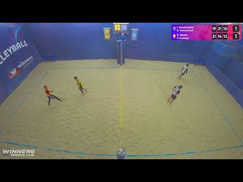 05:10 I. Kobylianskyi / R. Voloshchuk - D. Kliuiev / V. Dudnyk 15.01.2023 | Winners Beach Volleyball