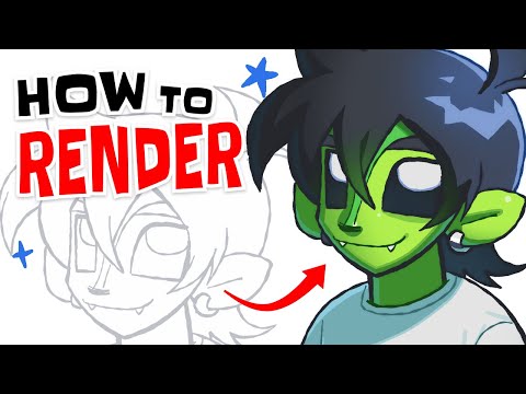 5 STEPS for SIMPLE Rendering (beginner tutorial)