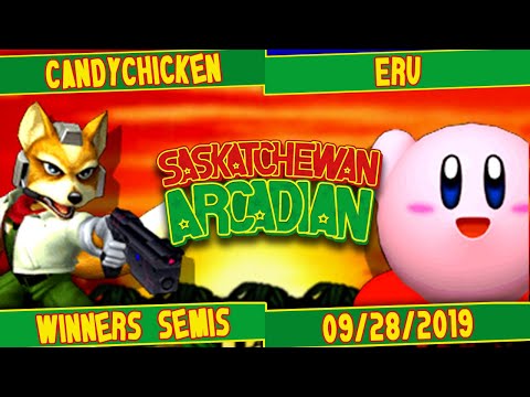CandyChicken (Fox) vs. Eru (Kirby, Fox) - Winners Semis - SK Arcadian