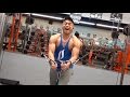 INTENSE Chest and Shoulder Workout squat bench deadlift biceps powerlifting bodybuilding