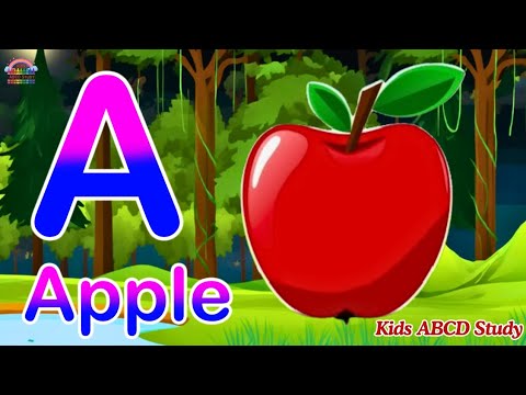 Phonics Song 2 with TWO Words in 3D - A For Airplane - ABC Alphabet Songs & Sounds for Children #037