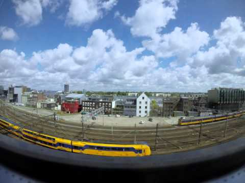 TimeLapse Amsterdam Central Station - ´t ij 30-05 2015  HD