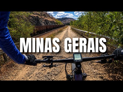 PEDAL BEIRA LINHA FÉRREA EM MINAS GERAIS, O CENÁRIO MAIS BONITO QUE JÁ TREINEI DE MTB EM MINAS