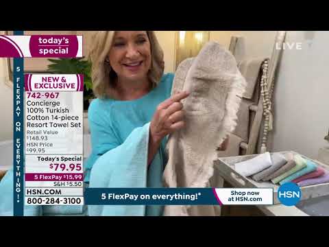 HSN | Not Just White Sale  - Concierge Collection 06.04.2021 - 01 AM