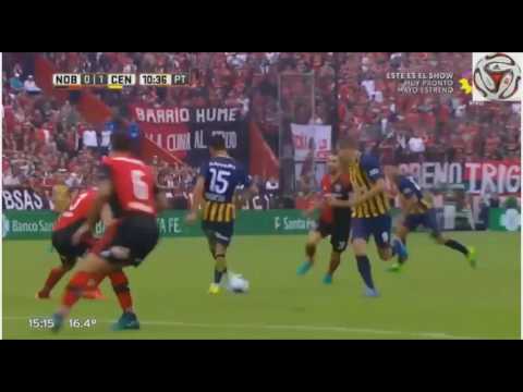 Gol de Carrizo - Newells Old Boys 0 Vs 1 Rosario Central - Fecha 24 - Liga Argentina