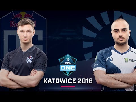 Dota 2 - OG vs. Team Liquid - Game 1 LB Semi - Group A - ESL One Katowice Major 2018