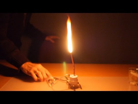 Acetylene Lamp Explosion. Read description.