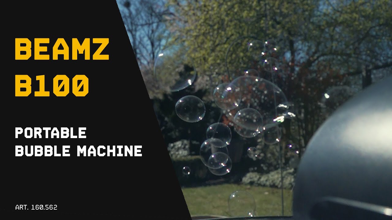 BeamZ Machine à bulles de savon B100