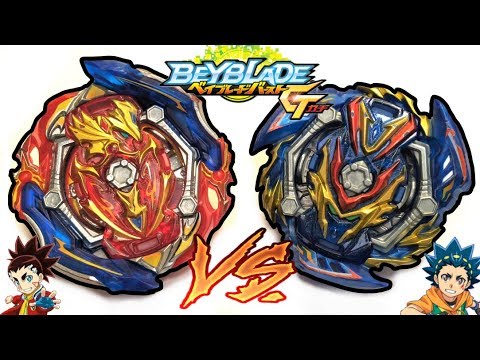 Union Achilles vs Slash Valkyrie | Beyblade Burst Gachi