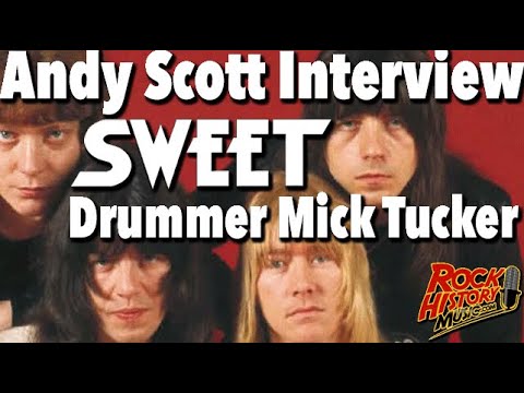 Andy Scott on Sweet's Late-Great Underrated Drummer Mick Tucker