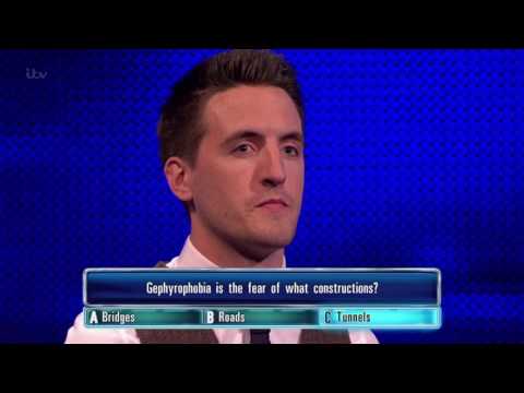 Paul Gets His Gephyrophobia Question Wrong | The Chase