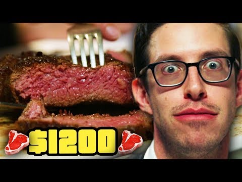 Try Guy Keith Chows Down On $1,200 Worth Of Steak