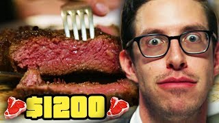 Keith eats 1200 of steaks from menu Video