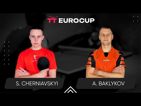19:40 Serhii Cherniavskyi - Andrii Baklykov 09.04.2024 TT Euro.Cup Ukraine Star. TABLE 3