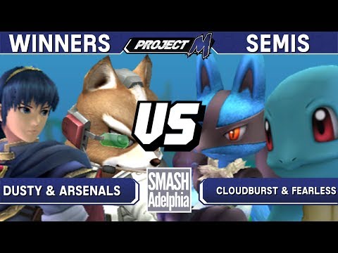Project M - Dusty & Arsenals vs Cloudburst & Fearless - SMASHADELPHIA 2017 Winners Semis