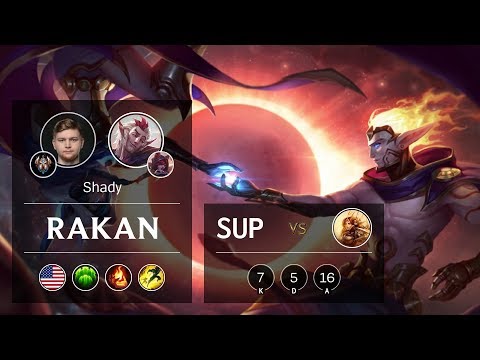 Rakan Support vs Leona - NA Challenger Patch 9.22