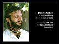 Ringo Starr   No No Song   Lyrics - Vidar Myrvold Ringo Starr   No No Song   Lyrics