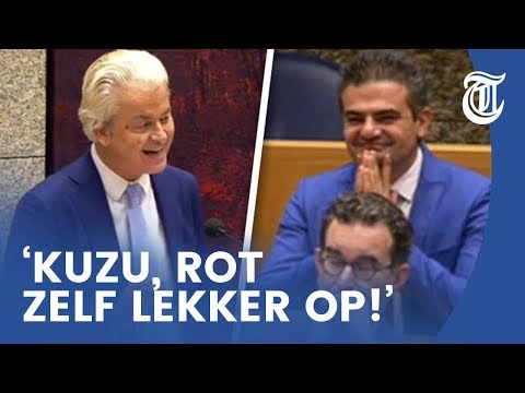 Toon gezet door Wilders: 'Kuzu, rot op!'