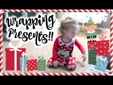 WRAPPING PRESENTS!! Vlogmas Day 10 & 11 Video