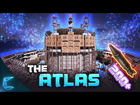 The Atlas | Open Core Rust Clan Base Tutorial | 200+ Rockets