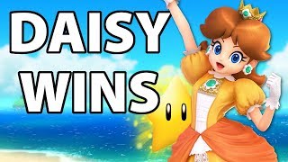 Super Mario Party - Daisy Wins by Doing Absolutely Nothing