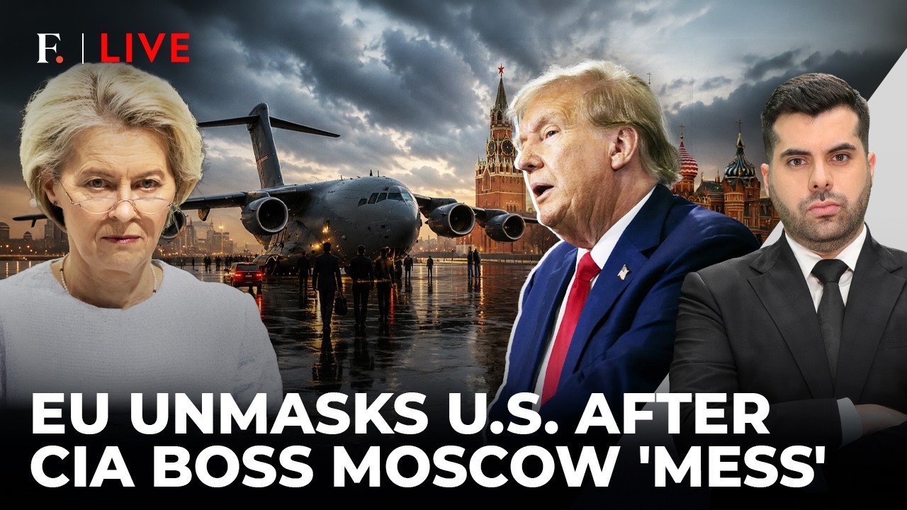'Deceived But Still Failed': EU Exposes Trump's Moscow Mess; CIA Mission Haunts US | Firstpost Live