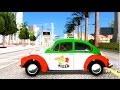 Volkswagen Beetle Pizza para GTA San Andreas vídeo 1