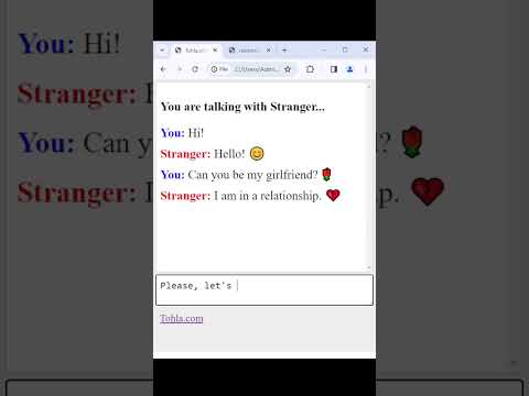 I am in a relationship. #tohla #funny #funnyshorts #omegle