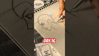 How to draw side face easy tutorial | Day-16 #shorts #artsbyshubham #youtube #trending #drawing
