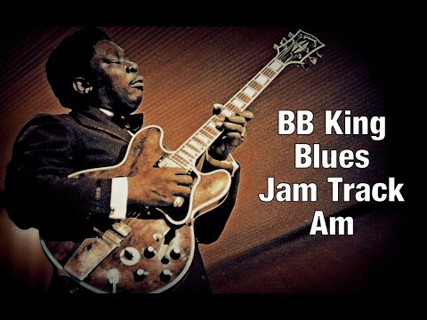 BB King Style Blues Backing Track in A Minor 105 bpm