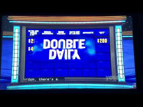 Jeopardy, Matt Amodio DAY 29 - 1st Daily Double (9/27/21)