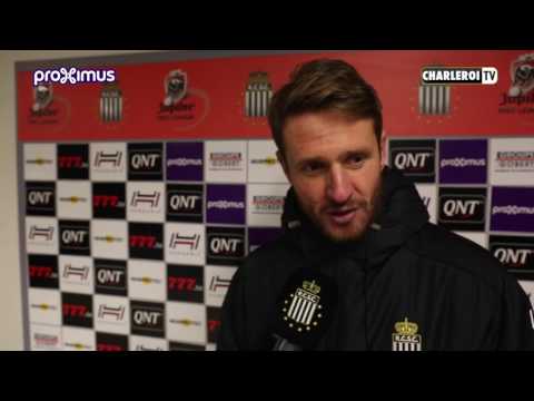 Damien Marcq après R.Charleroi.S.C - KVC Westerlo