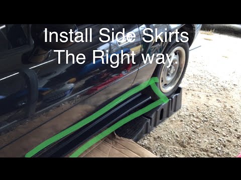 How To Install Side Skirts The Right Way!!!
