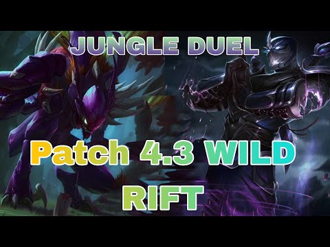 Wild Rift Patch 4.3 Shen vs Kha'zix Jungle Full Gameplay, Build & Runes