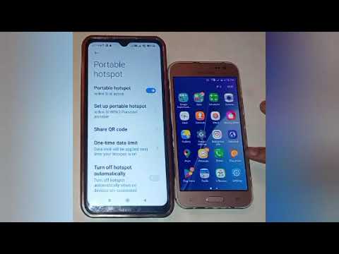 How to connect hotspot with any other device in Redmi note 8 pro, connect hotspot with any other dev
